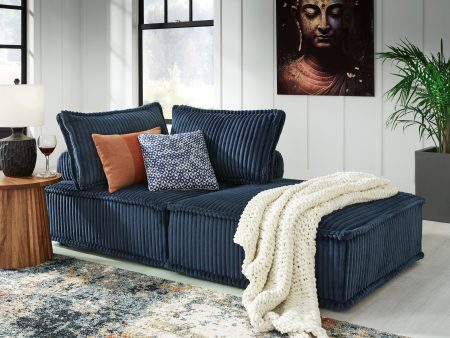 Bales Navy 2-Piece Modular Seating Supply