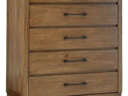 Sherbana Light Brown Chest of Drawers Online Sale