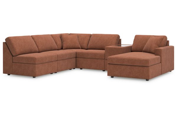 Modmax Spice 6-Piece Sectional with Chaise For Discount