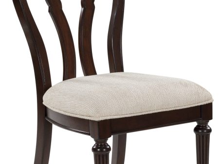 Lavinton Tan Brown Dining Chair, Set of 2 Online Sale