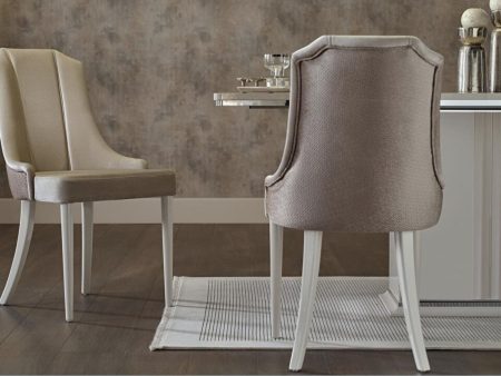 Gravita Deren Beige Dining Chair Online now