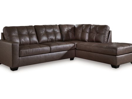 Barlin Mills Umber 2-Piece Sectional with Chaise For Cheap