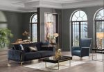 Carlino Napoly Black Loveseat Fashion