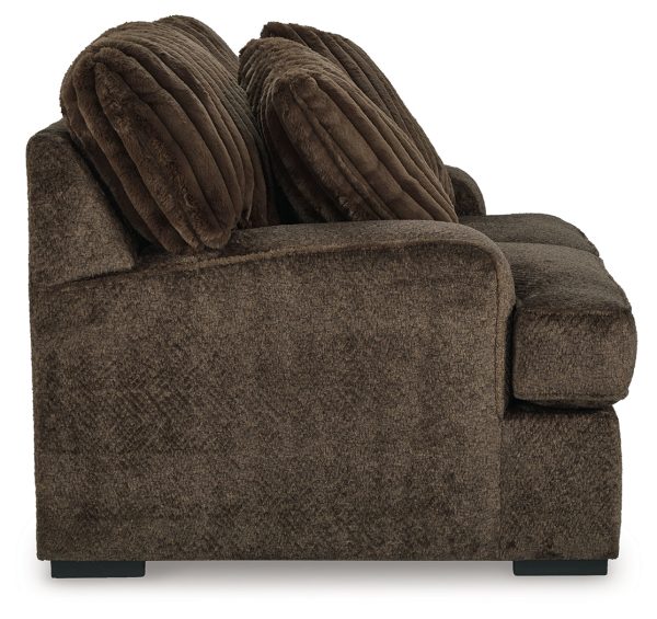 Aylesworth Chocolate Loveseat For Sale