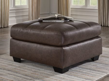 Barlin Mills Umber Oversized Accent Ottoman Online