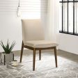 Monza Beige Velvet Dining Chair (Set Of 2) Online Sale