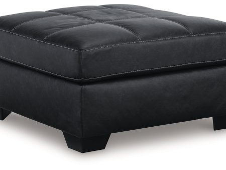 Barlin Mills Carbon Oversized Accent Ottoman Supply