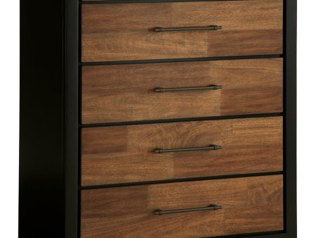 Kraeburn Brown Black Chest of Drawers Sale