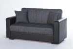 Sidney Bolzoni Gray Loveseat For Discount