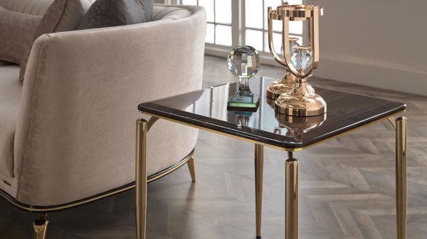 Plaza Walnut Side Table Online